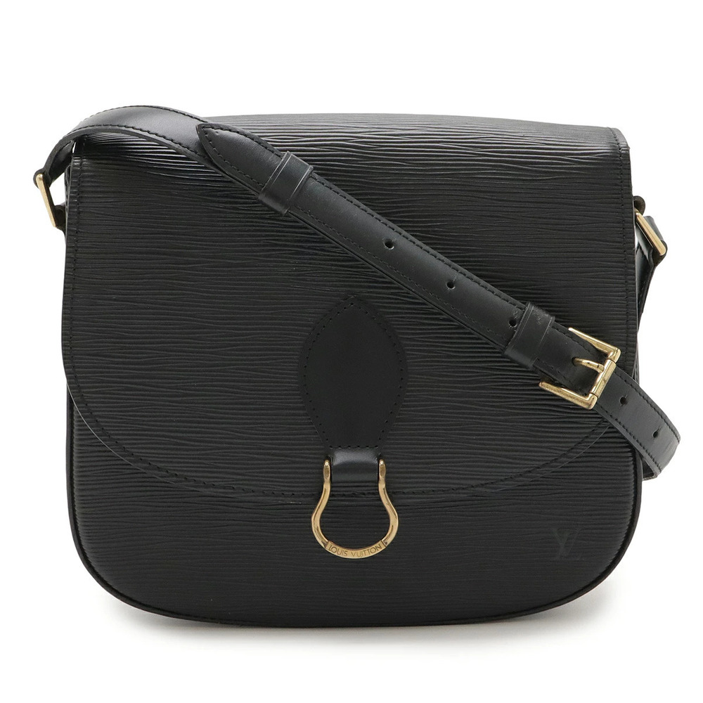 LOUIS VUITTON Epi Saint Cloud Crossbody Leather Noir Black